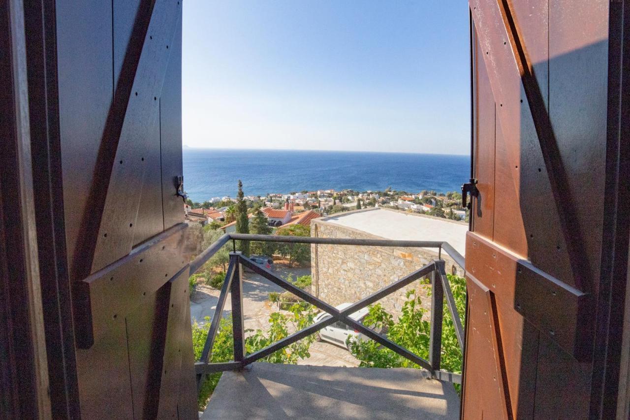 Pyrgos Traditional Village Ágios Kírykos Buitenkant foto