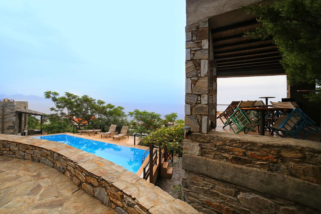 Pyrgos Traditional Village Ágios Kírykos Buitenkant foto